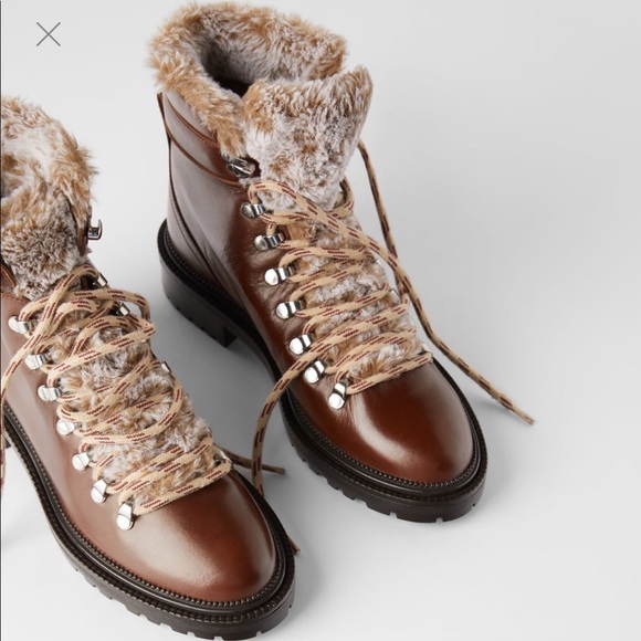 zara mountain boots